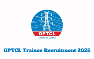 OPTCL Trainee Recruitment 2025