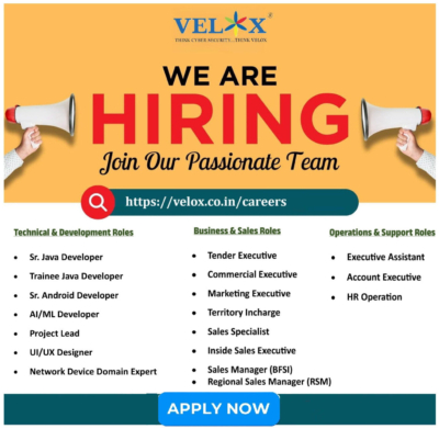 hiring velox career
